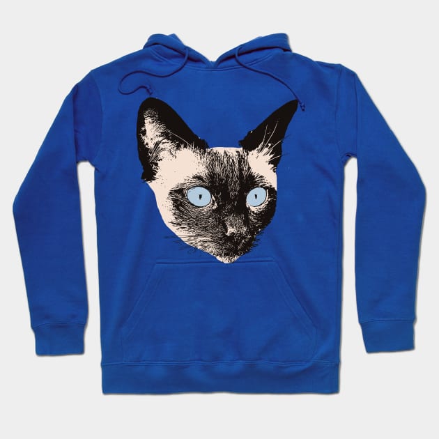 Siamese - Siamese Christmas Gifts Hoodie by DoggyStyles